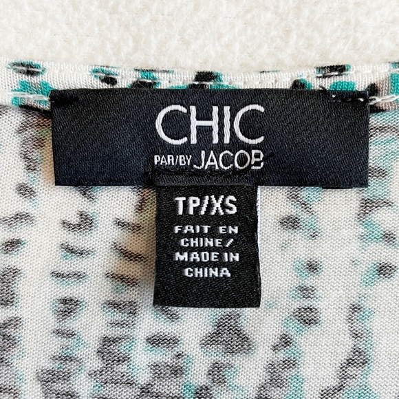 LAST CHANCE, BUY NOW! BNWOT Jacob Cowl Neck Tank Top in Snakeskin Pattern XS - Picture 4 of 4